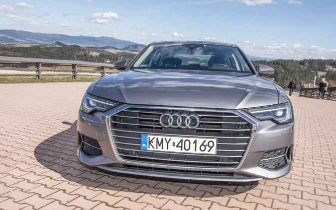 Audi A6 cena 134600 przebieg: 183000, rok produkcji 2020 z Ćmielów małe 742